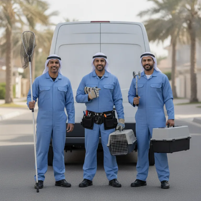 مكافحة حيوانات فريق في الكرامة